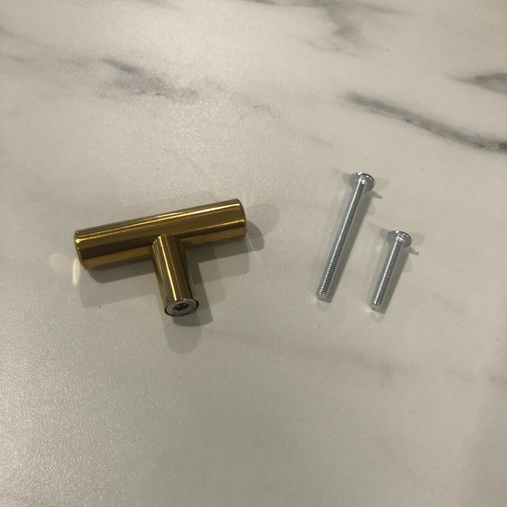 Brushed Gold Cabinet/Dresser Pulls/Handles